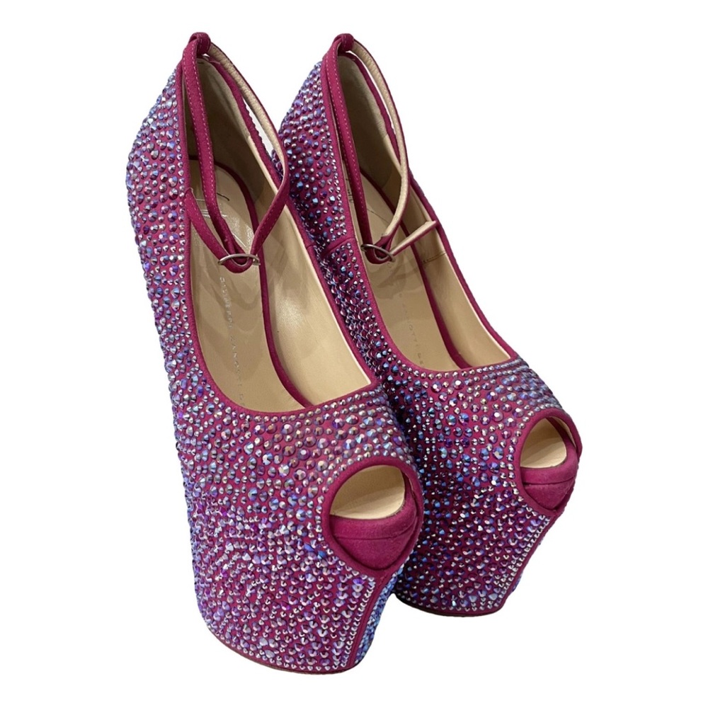 Giuseppe Zanotti Karina Embellished Platforms
